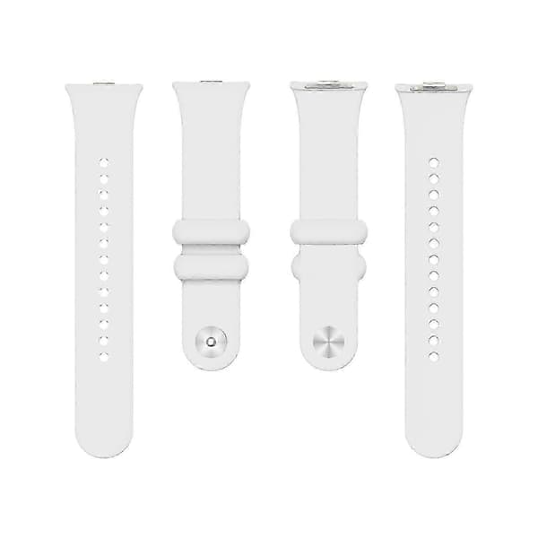 Til Xiaomi Smart Band 8 Pro Ensfarvet Håndledsrem Erstatning Silikone Urrem