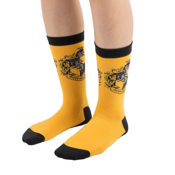 Harry Potter - Strumpor - Hufflepuff 3-pack flerfärgad multifärg one size