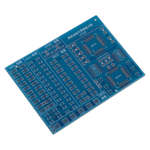 SMT-komponenter SMD-lödningsövningskortplatta DIY-kit diodmotstånd för nybörjare