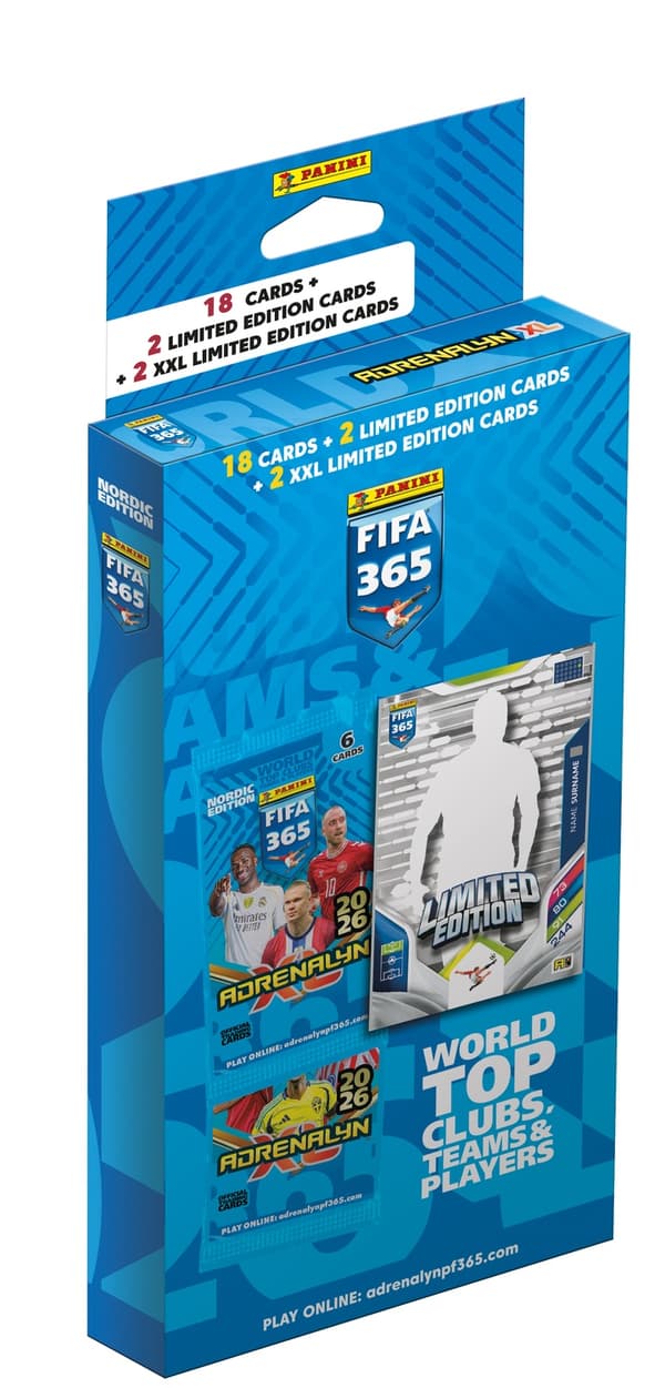 FIFA 365 2026 Maxi Blister Fotballbilder multifärg multicolor