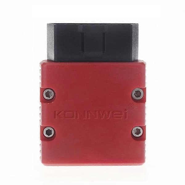 KONNWEI KW902 Bluetooth 5.0 OBD2 auton diagnostiikkatyökalu tukee IOS/Androidia Red