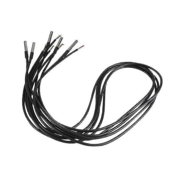 [2F]10st Vattentät Ds18b20 Temperatursensor, Digital Temperatur Termisk Kabel Temperatur (-55- +