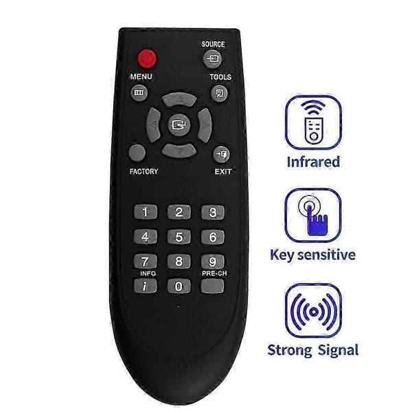 AA81-00243A erstatningsfjernkontroll for AA8100243A TM930 fjernkontroll Black