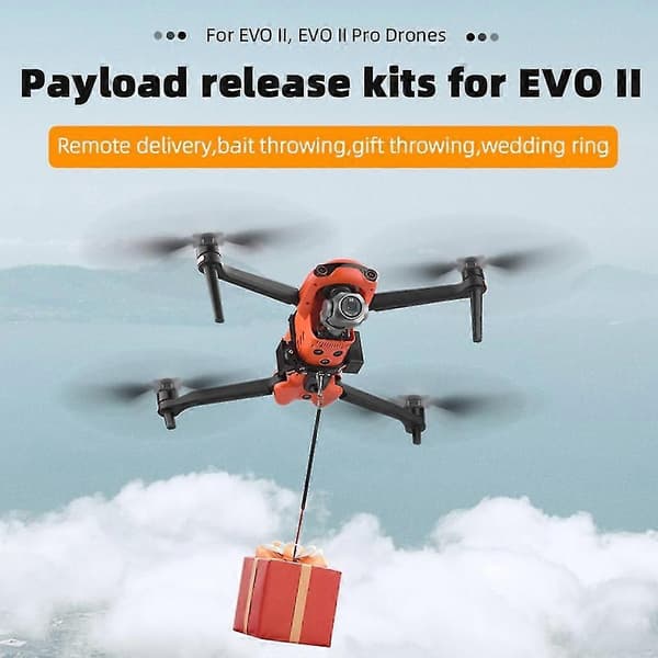 Snabbkoppling Airdrop Thrower Kit Bröllopsgåva Leverans för Evo Ii/evo Ii Pro