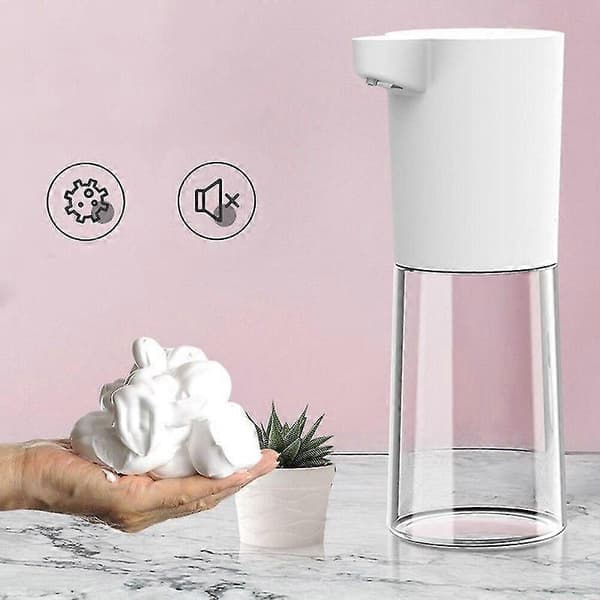 [2F] Stor kapasitet 500 ml smart sensor automatisk såpedispenser alkohol spray desinfeksjonsmiddel såpedispenser
