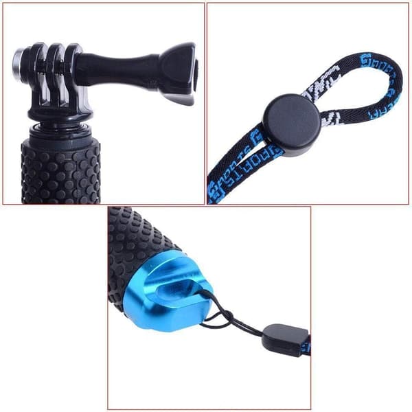 [2F]Selfie Stick Teleskopstang Utvidbart Aluminiumshåndtak Monopod