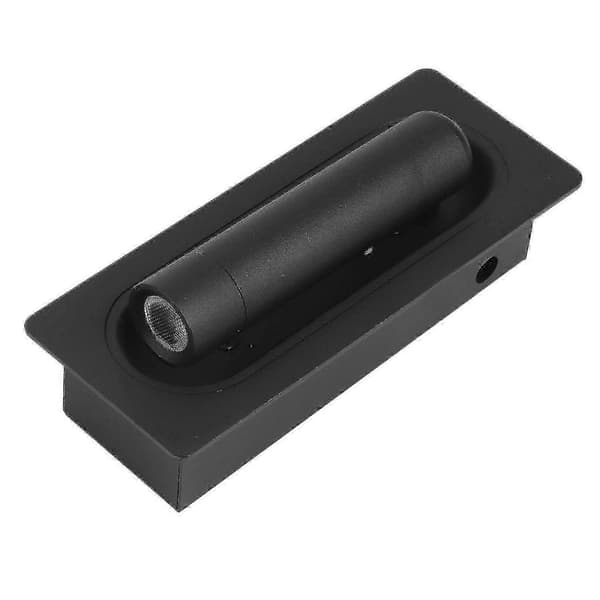 Rom Led Lampe Hodegavl Vegglampe Sconce Seng Side Leselys Innfelt Automatisk Bryter Vegg, bl
