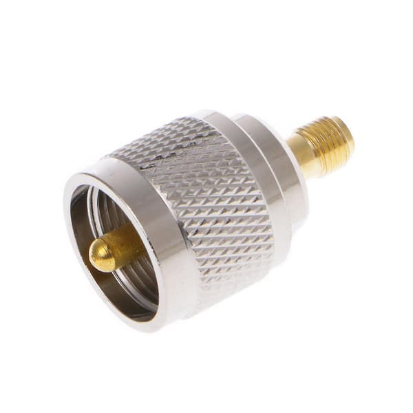 SMA hunn til UHF hann PL259-kontakt RF koaksialadapter