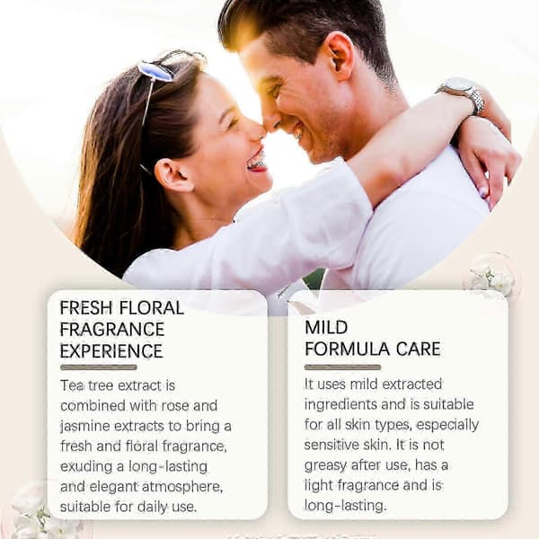 【2F】Elegant Rose & Peppermynte Parfymespray - Langvarig, Reisevennlig 10ml