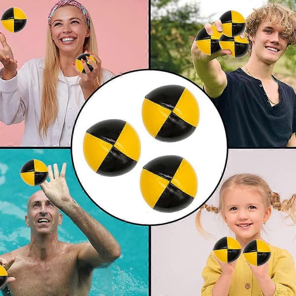 Jongleringsbolde til begyndere og professionelle, sæt med 3 bolde, jongleringsbolde A230
