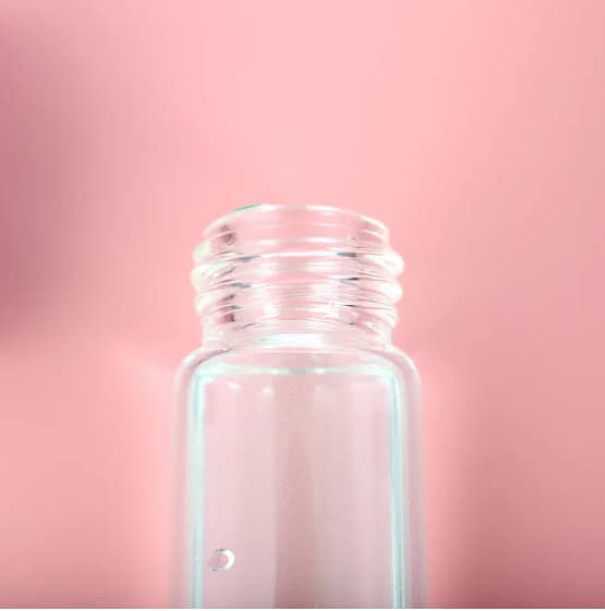 Liten Refill Flaska för Parfym Återfyllbar 5 ml 2-Pack Silver Silver 27
