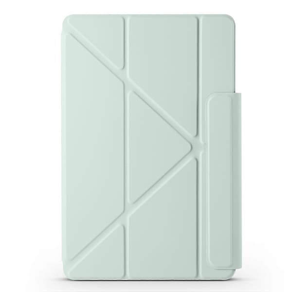 Fast Spänne Magnetisk Deformation Läderfodral för Honor MagicPad 2 12.3 Baby Green