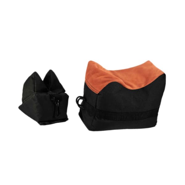 2 st Skjutbane Sandsäck Set Ställ Viktpåsar för Picknick Utomhussporter Black