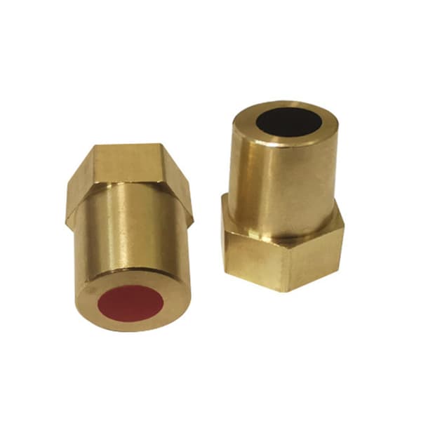 2 stk. terminalbindingsstolpe M6 M8 M10 gjenget diameter M10