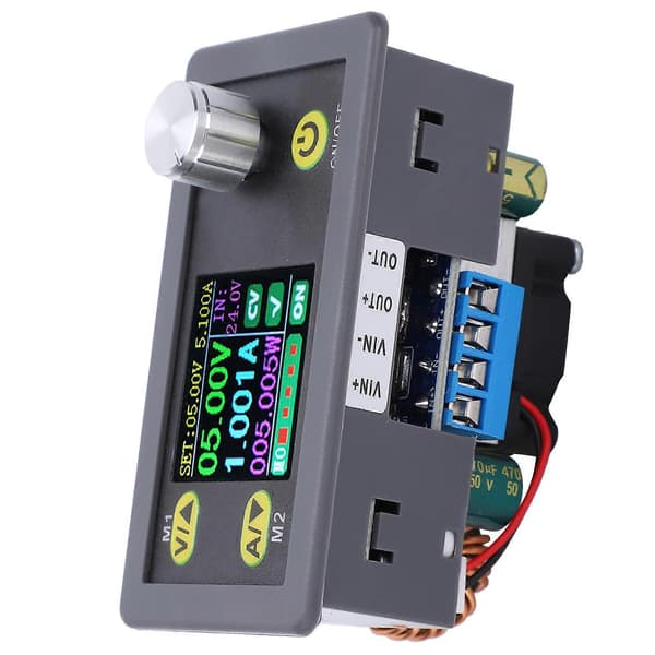 Buck Boost Converter Programmerbar Spänningsregulator Strömförsörjning LCD-display WZ3605E
