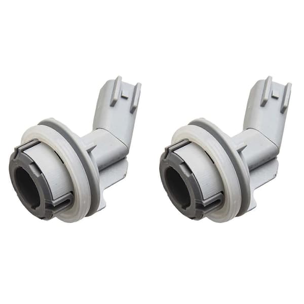 2X Bageste Blinklys Pæreholder til Ford Focus 2005-2013 1345075 4M5A-13K370-BA Erstatningsbildele Grey