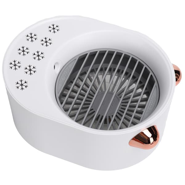 Luftkøler Luftfugter Klimaanlæg Ventilator Justerbar Lille Køleventilator til Hjemmekontor