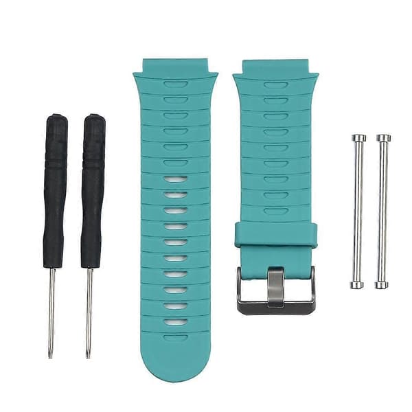 Til Garmin Forerunner 920XT erstatningsarmbånd (sort) Teal