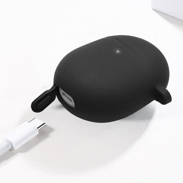Mykt silikondeksel Mini støtsikker helkroppsbeskyttelse for Pixel Buds Pro Yellow