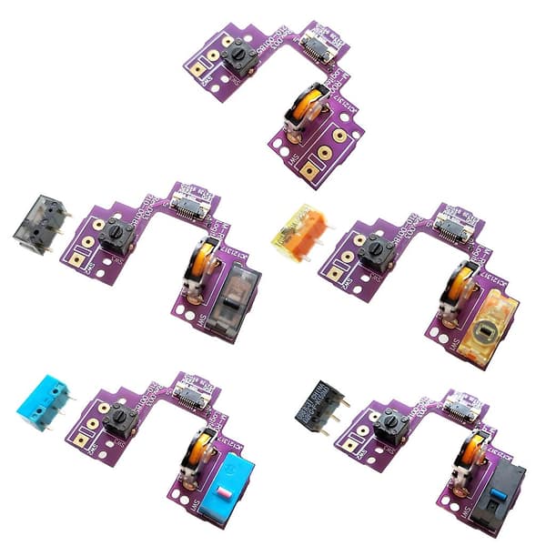 Musens övre moderkort Hot Swap Micro Switch-knappkort för G Pro Wireless B