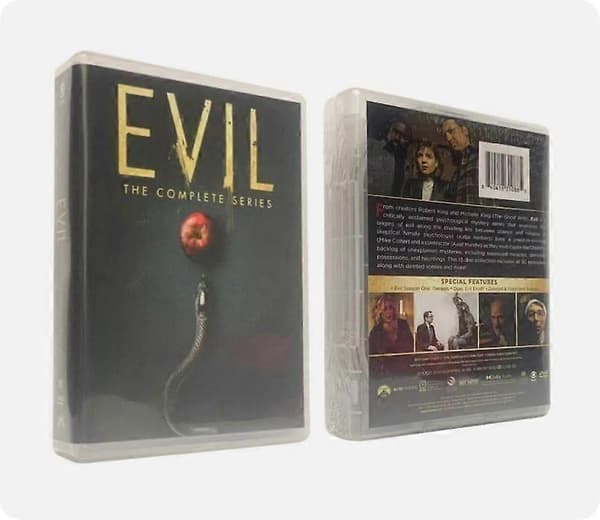 Evil (2019-2024): Komplet serie sæson 1-4 TV-serie NY (DVD 13-disk sæt)