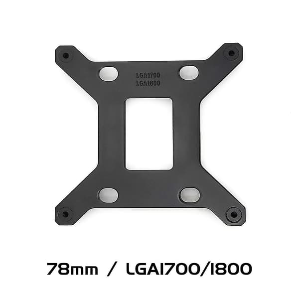 Robust bakplan hovedkort CPU kjøleribbe holdbarhet radiatorholder 78mm