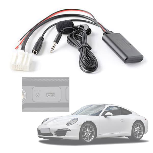 Bil Stereo Kobling AUX Bluetooth-kompatibel Kabel for Mazda 2 3 5 6 MX5 RX8