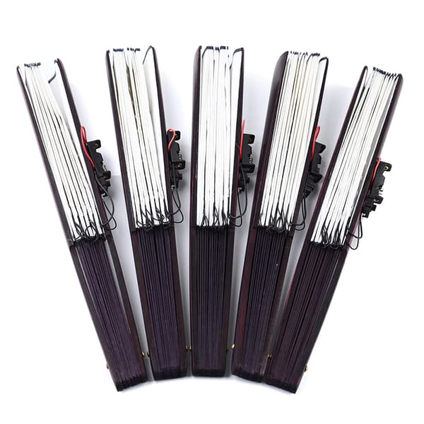 Glow Folding LED Fan Dancing Light Halloween Christmas[2F] Purple