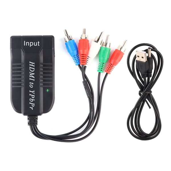 HDMI til YPBPR Kabeladapter HDMI til Video R/L 1080P Komponent Lyd Video Konverter