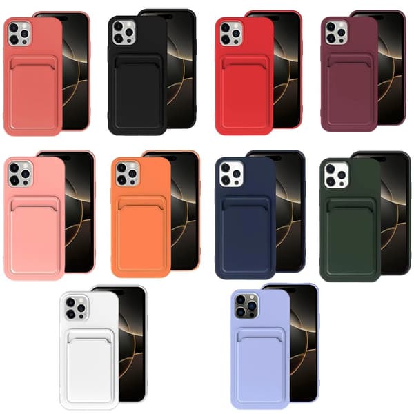 iPhone 16 Pro Max - Beskyt dit kort med et stilrent silikonecover Vit