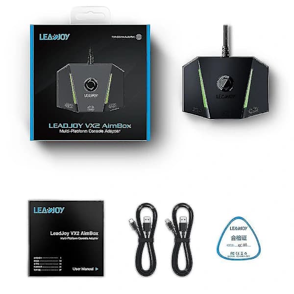 [2F]LEADJOY VX2 AimBox Tastatur- og museadapter 2024
