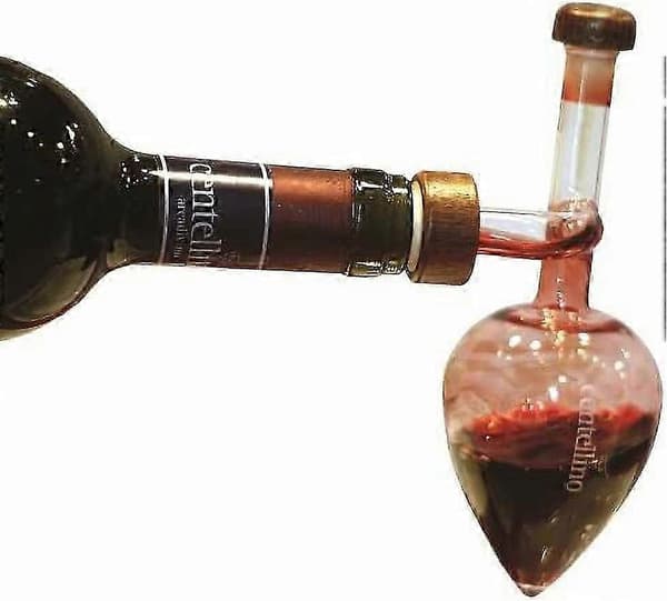 Areadivino-viininilmastin ja -karahvi