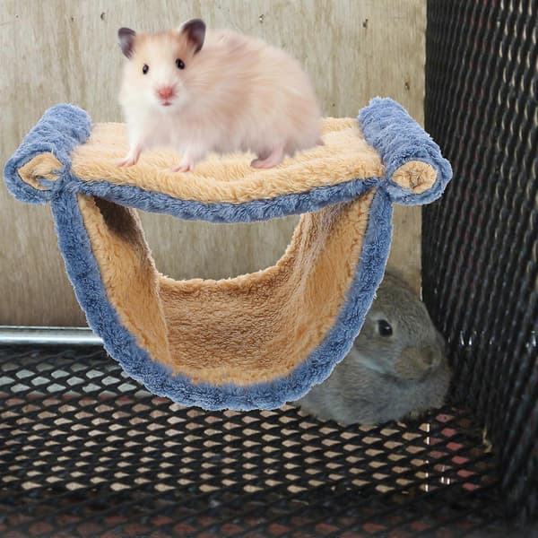 Hamstertillbehör Chinchilla Hängmatta som ger varm komfort