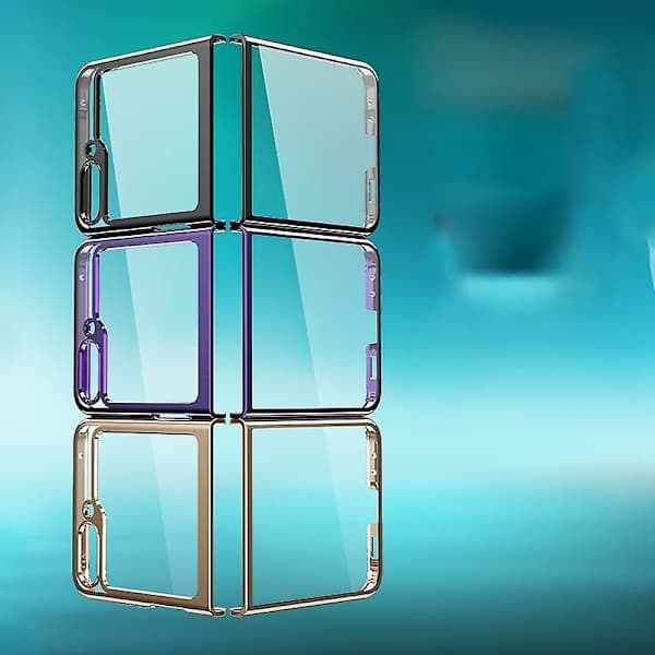 Elektropläterat mobilskal för Samsung Galaxy Z Flip6 5G