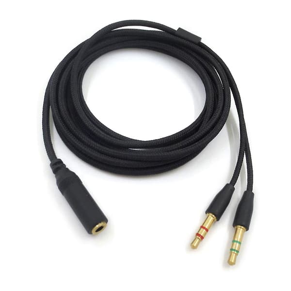 Hodetelefonkabel Hodetelefonfordeler Mikrofonledning for Electra/Kraken PRO 7.1 V2