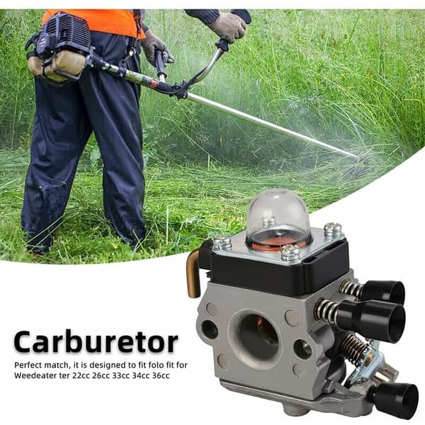Karburator til STIHL FS38 FS45 FS46 FS55 FS80 FS85 Trimmer—dt