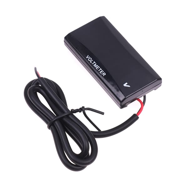 LED Display Digital Voltmeter Panel Volt Meter Tester R White