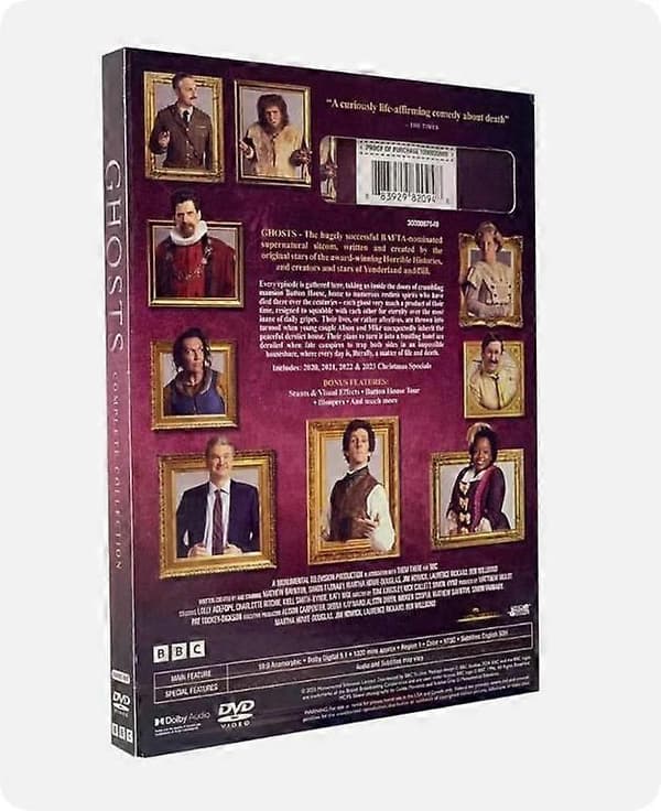 Ghosts: Hele serien sæson 1-5 (DVD 5-disc boksæt)