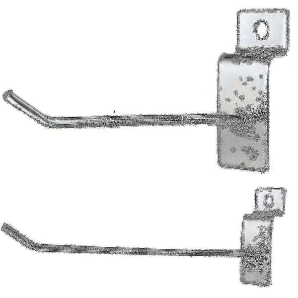 50 kpl Yksittäinen ripustuskoukku myymälän esittelytarvikkeet 100mm & 150mm
