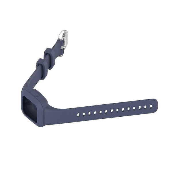 Erstatningssilikonerem til Garmin Vivofit JR3 - Sikker pasform til aktive børn Blue Grey