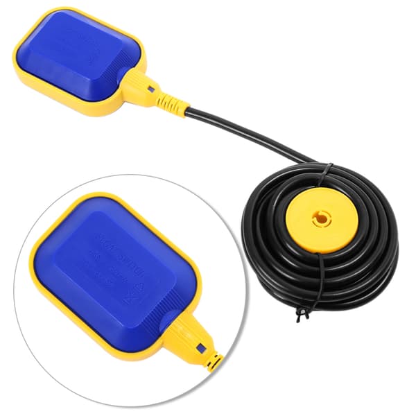 [2F]1 stk. flottørbryter 5m kabel automatisk kontrollpumper dykkpumpe
