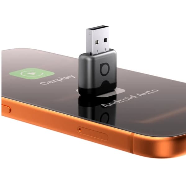 Ottocast Mini Aura 2026 Langaton CarPlay & Android Auto -sovitin USB