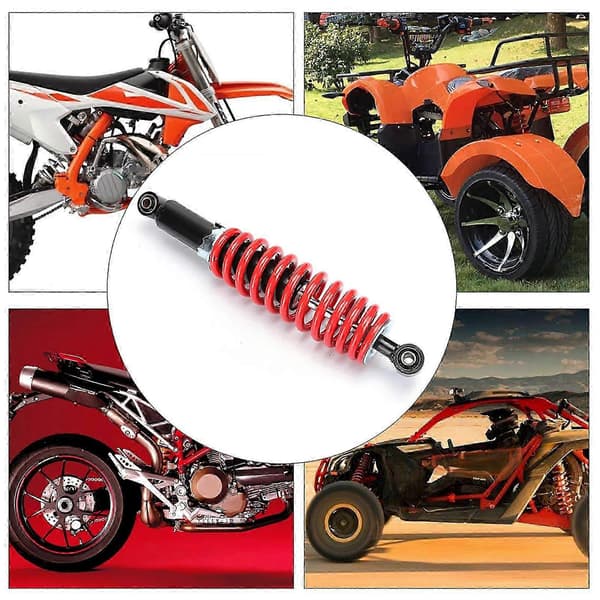 350 mm/13,8 tommer bagstøddæmper - Universal pasform til Dune Buggy, Quad, Dirt Bike og ATV