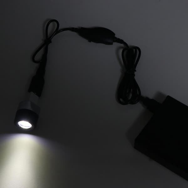 5V USB hann til hunn forlengelseshastighetskontroll strømkabel med PÅ/AV-bryter
