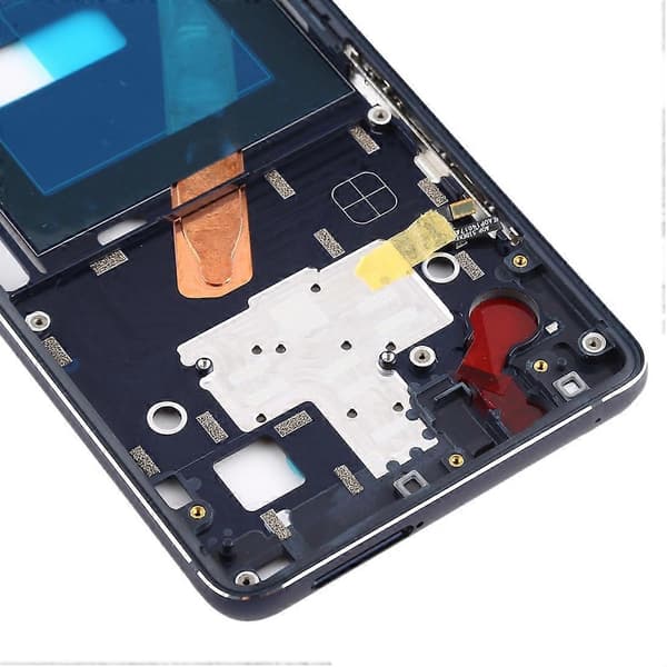 (Ny) Frontdeksel LCD-rammeplate for Nokia 9 PureView (blå) Blue