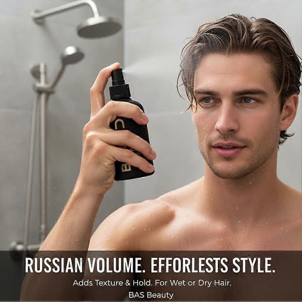 BASED Merisuola Hiuslakka - Volyymia antavat Beach Waves B5-vitamiinilla (200ml)