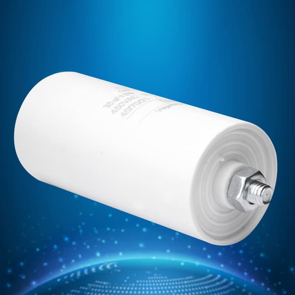 【2F】CBB60 450V 35uf Motor Start Run Kondensator med Skruemutter for Vaskemaskin
