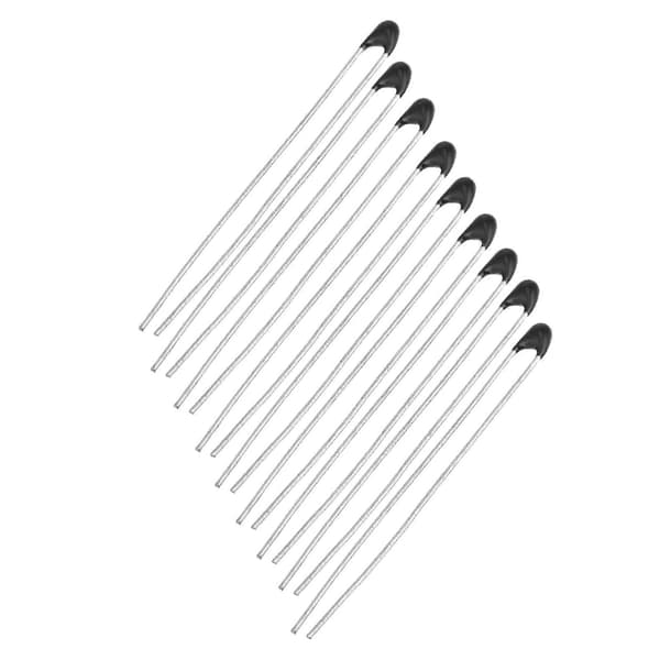 10st MF52 NTC Termistor Hög Noggrannhet Temperatursensor med 30mm Kabel (15k b3950-L30)