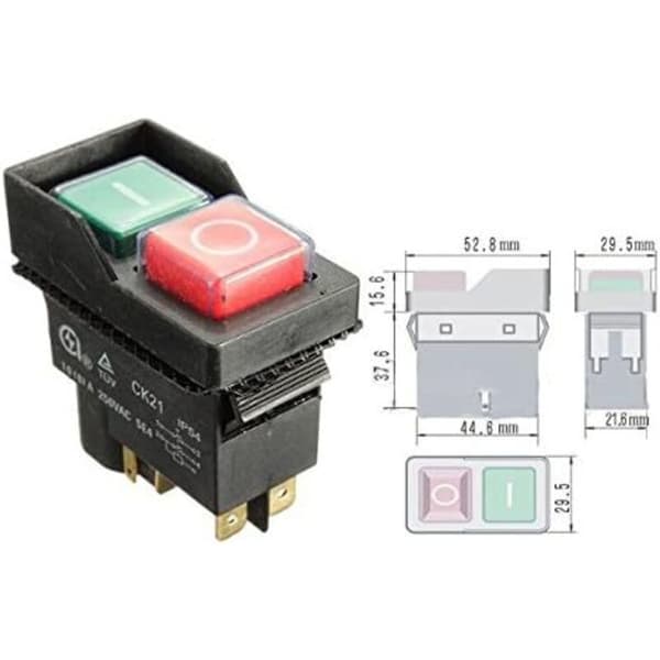 [2F]240M Minimix 150 betonblander elektrisk afbryder (D)