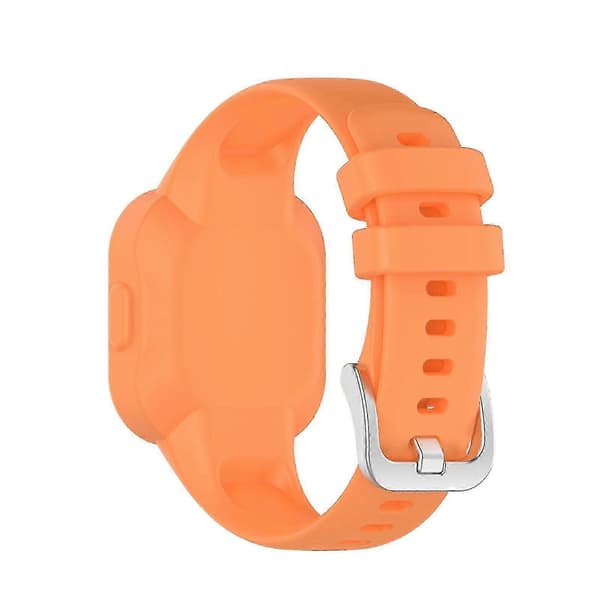 Erstatningssilikonerem til Garmin Vivofit JR3 - Sikker pasform til aktive børn Orange